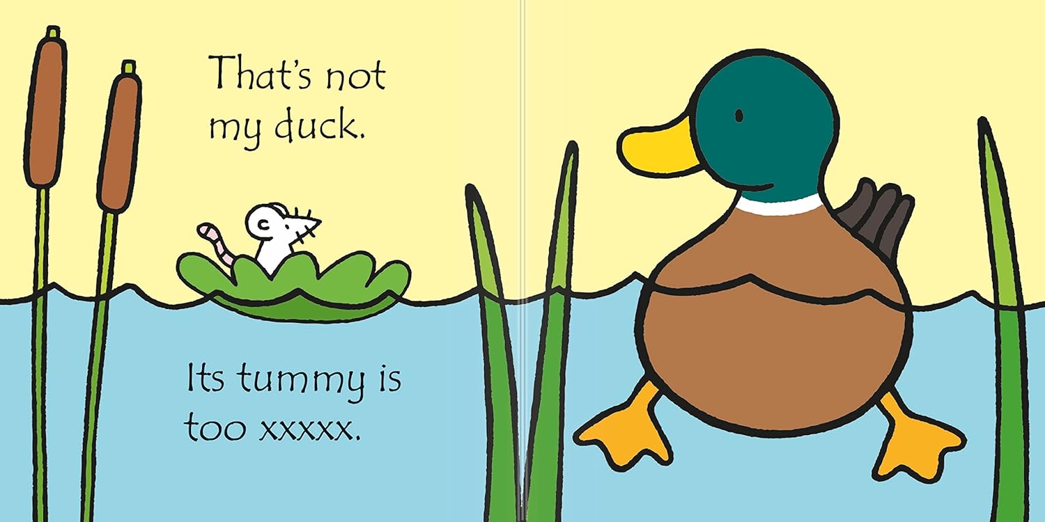 "That's not my duck" book example page